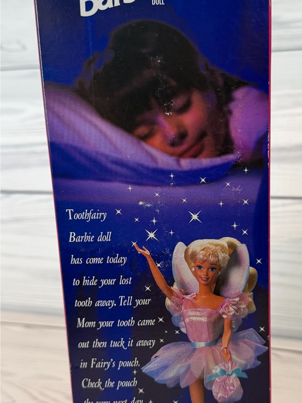 1996 Wal*Mart Toothfairy Barbie Doll with Pastel Accents, new, unopened - Picture 2 of 2